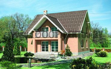 Проект дома из блоков 1531