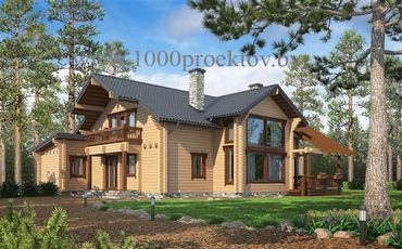 Проект деревянного дома 1612