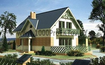 Проект дома из блоков 1213