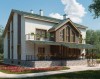 Проект дома из блоков 10-2114