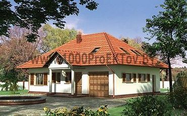 Проект дома из блоков 1189