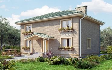 Проект каменного дома 10-2095-2