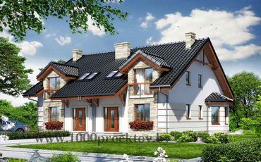 Проект каменного дома 1599