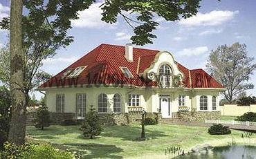 Проект дома из блоков 1493