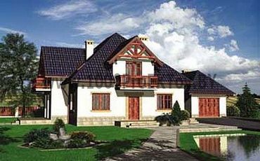 Проект дома из блоков 1315