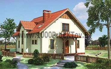 Проект дома из блоков 1467