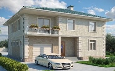 Проект дома из блоков 10-2014-2