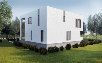 Проект каркасного дома 2-80-2