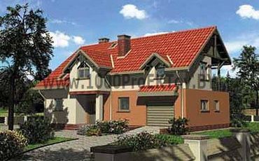 Проект дома из блоков 1147