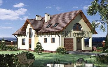 Проект дома из блоков 1197