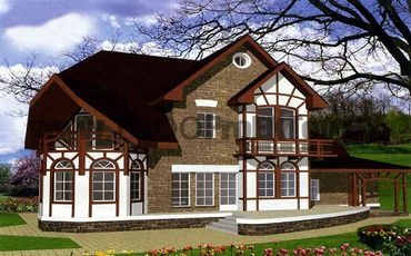 Проект дома из блоков 1510