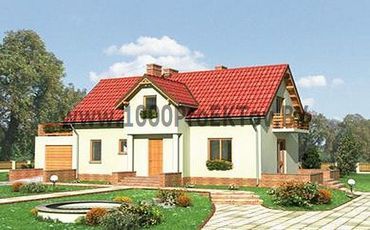 Проект дома из блоков 1153