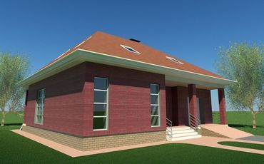 Проект каменного дома 1566