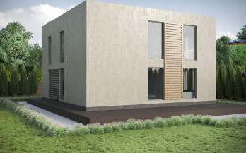 Проект каркасного дома 2-80-3