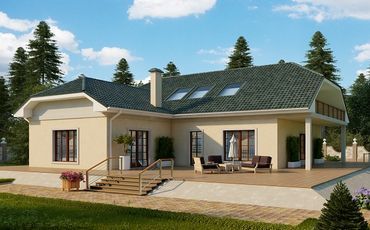 Проект каменного дома 10-2149-2