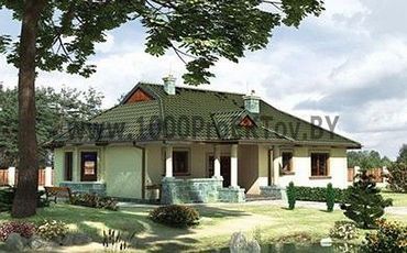 Проект дома из блоков 1227