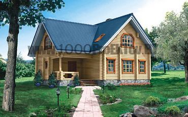 Проект деревянного дома 1035