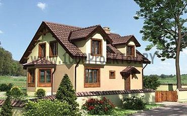 Проект дома из блоков 1263