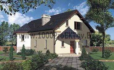 Проект дома из блоков 1459