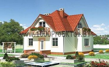 Проект дома из блоков 1319