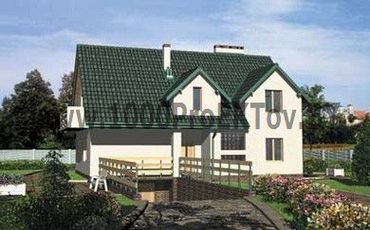 Проект дома из блоков 1338