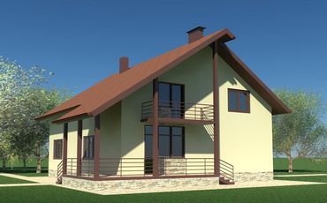 Проект каменного дома 1567