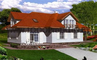 Проект дома из блоков 1511