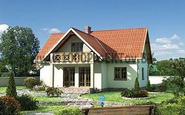 Проект дома из блоков 1439