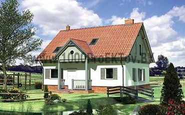 Проект дома из блоков 1441