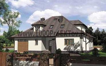 Проект дома из блоков 1324