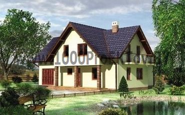 Проект дома из блоков 1345