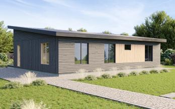 Проект дома из блоков м5