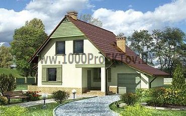 Проект дома из блоков 1162