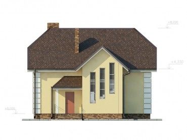 Проект дома из блоков 1-49