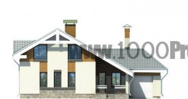 Проект дома из блоков 1129