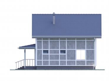 Проект каркасного дома 2-70-1