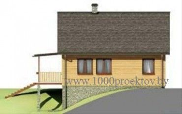 Проект деревянного дома 1610