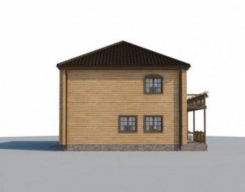 Проект деревянного дома 10-2028-2