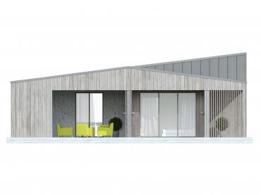 Проект каркасного дома 2-10-1