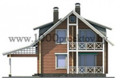 Проект деревянного дома 3-37