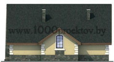 Проект дома из блоков 1084