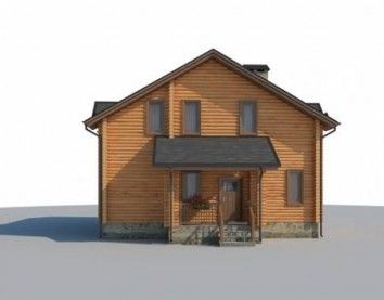 Проект деревянного дома 10-2193