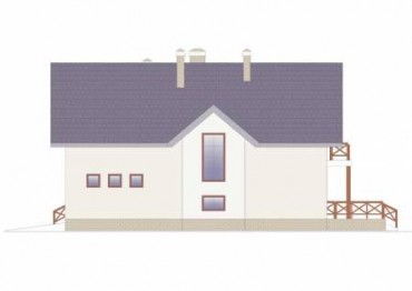 Проект дома из блоков 1359