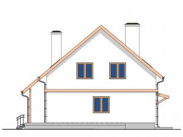 Проект дома из блоков 1-15