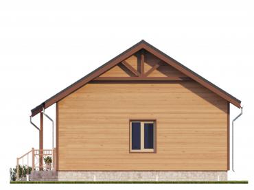 Проект каркасного дома 2-60-4