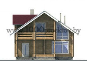 Проект деревянного дома 1032