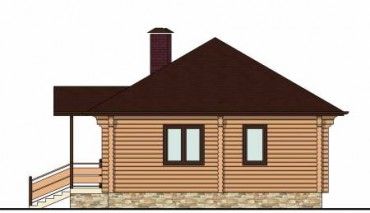 Проект деревянного дома 1573