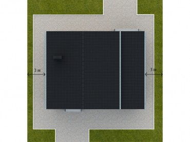 Проект каркасного дома 2-23