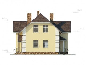 Проект дома из блоков 1-49