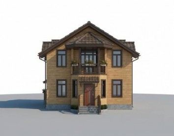 Проект деревянного дома 10-2246